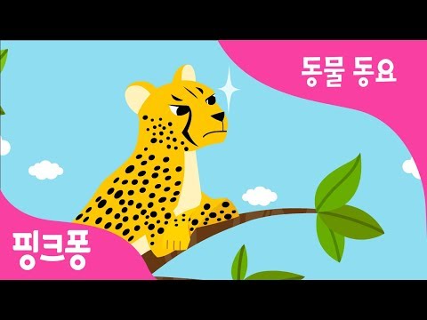 치타 뱅뱅뱅 | 치타송 | 동물 동요 | 핑크퐁! 인기동요