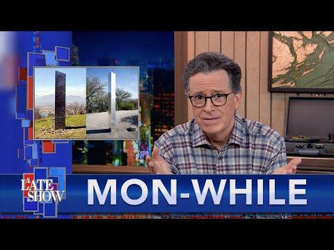 隔離的同時...史蒂芬解讀神祕巨石的資訊。 (Quarantinewhile... Stephen Interprets The Message Of The Mystery Monoliths)