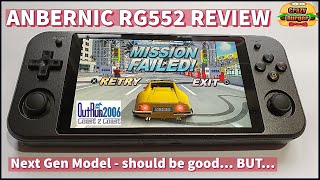 Anbernic RG552 Retro Handheld Review! Next Gen Anbernic - Should be good... BUT...