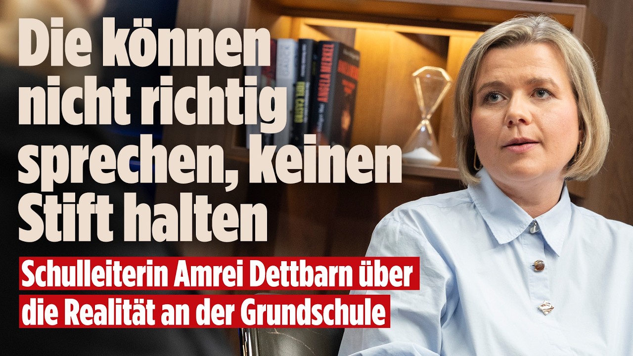 Grundschul-Alarm: Schulleiterin warnt vor massiven Entwicklungsdefiziten bei Kindern
