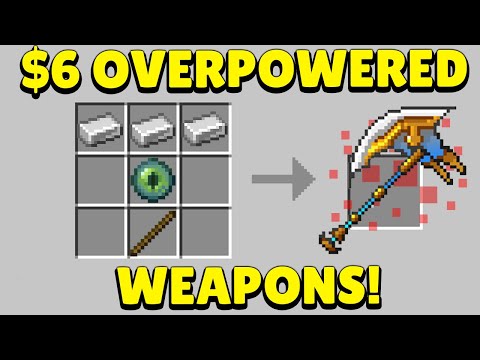 Should You Have to Pay $6 For Minecraft's Most OVERPOWERED Weapons Mod