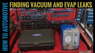 How To Use A Smoke Machine To Find Vacuum And Evap Leaks