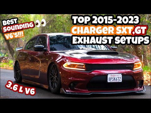 Top 2015-2023 Dodge Charger SXT,GT 3.6 Exhaust Setups