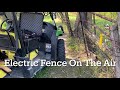 Electric Fence Wire QRP SSB 5 Watts Iowa