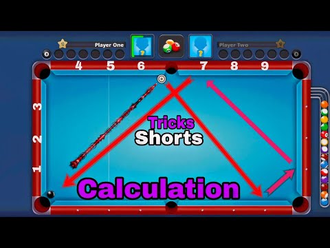 8 ball pool tricks shot tutorial //how to calculate tricks shot #tutorial #8ballpool #aliisbest