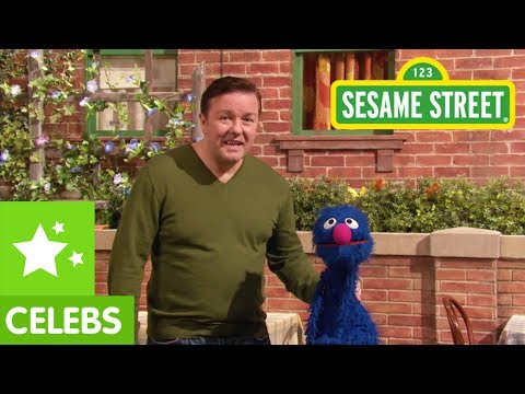 Sesame Street: Ricky Gervais Stumbles
