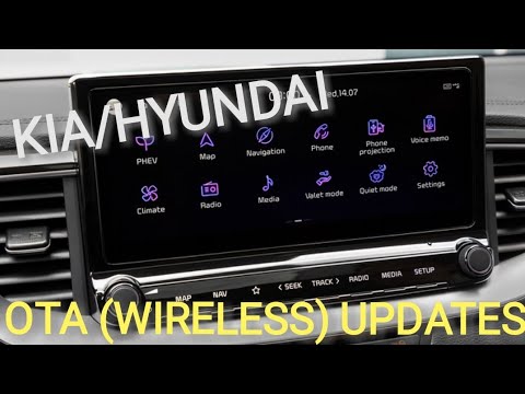 NEW kia Ceed facelift 10.25'' display functions