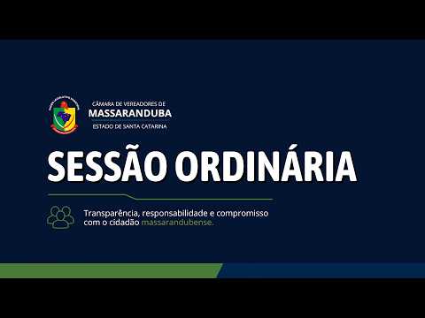 Sessão Ordinária do dia 14/09/2026 com início às 19h