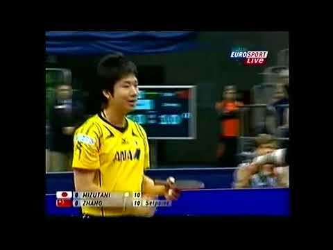 World Cup Table Tennis Match Timo boll vs Jun Mizutani 2010
