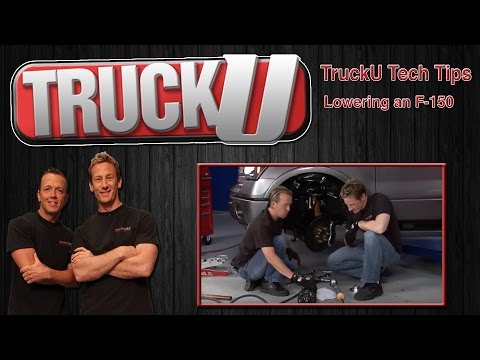 Lowering an F-150 | TruckU Tech Tips