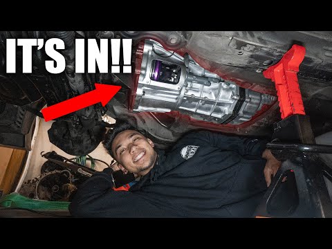 5 SPEED GEARBOX FINALLY INSTALLED in my Toyota Chaser!! (1JZ)(r154) Part. 3
