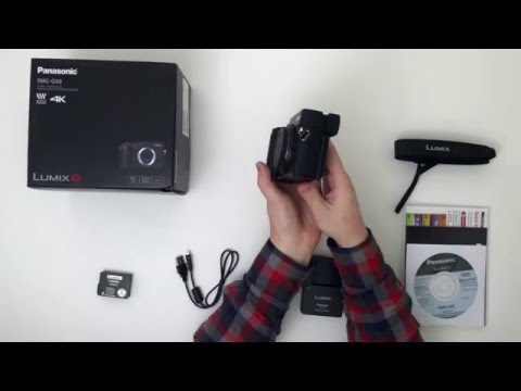 Unboxing the Panasonic Lumix DMC-GX8
