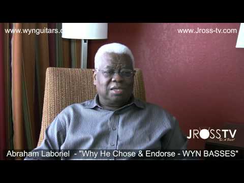 James Ross @ Abraham Laboriel - "Why He Endorses Wyn Basses" - www.Jross-tv.com