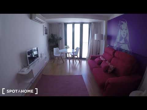 Modern studio apartment with AC for rent in Madrid Centro, near Santo... - Spotahome (ref 200507)