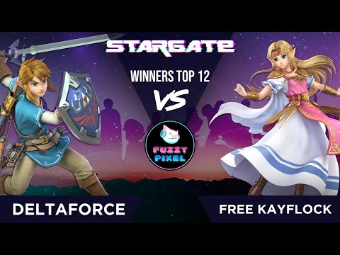 Deltaforce (Link) vs Free KayFlock (Zelda) - Winners Top 12 - Stargate #46