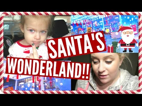 SANTA'S WINTER WONDERLAND!! Vlogmas Day 22 Video