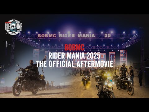 BOBMC Rider Mania 2025 - Gujarat                            The Official Aftermovie