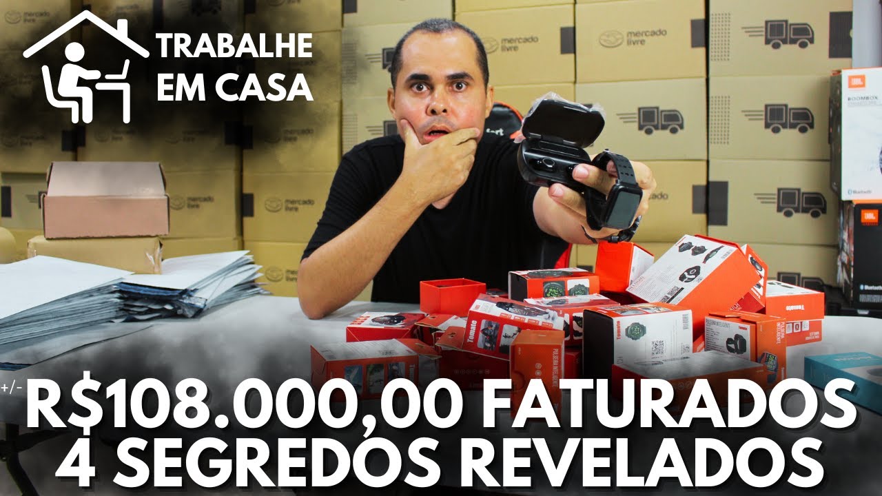 How to earn +R$100.00 per day using Shopee and Mercado Livre! What to sell to make money?