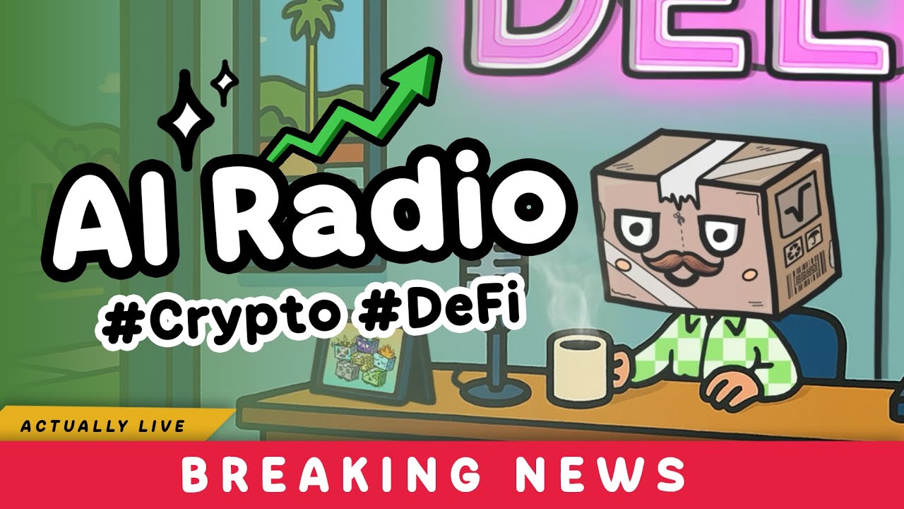 🔴 DELI FM 🎙️ 24/7 AI Radio #Crypto #DeFi