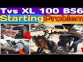 Tvs Xl 100 BS6 Starting Problem Bholenath Auto Repairing Shop