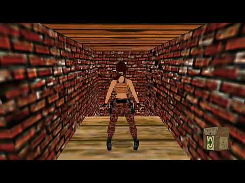 TRLE 2006.05.07 - Tomb Raider: The Nightmare 1, The Croft Mansion