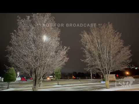 02/23/2022 Jonesboro, Arkansas - Ice Accumulations