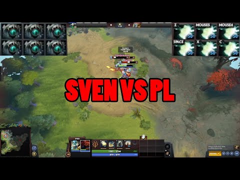 SVEN VS PL | NO ITEM, FULL EYE OF SKADI, FULL MJOLNIR