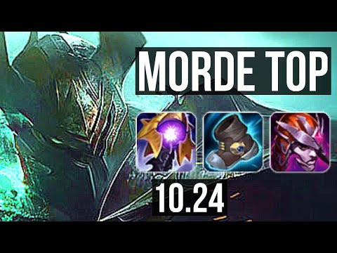 MORDEKAISER vs TEEMO (TOP) | Quadra, Godlike | EUW Diamond | v10.24