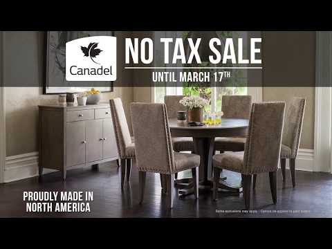 Canadel No Tax Sale - Coulter's Furniture