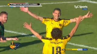 El debut de Maxi Rodriguez