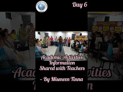 Session on Academic Activities and Planning at Adharshila School, Abohar