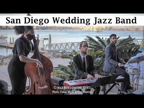 San Diego Wedding Jazz Band for Cocktail or Dinner by Golden Gate Sunrise Entertainment