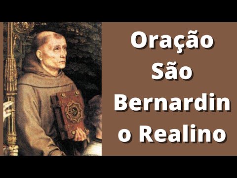 Oração São Bernardino Realino