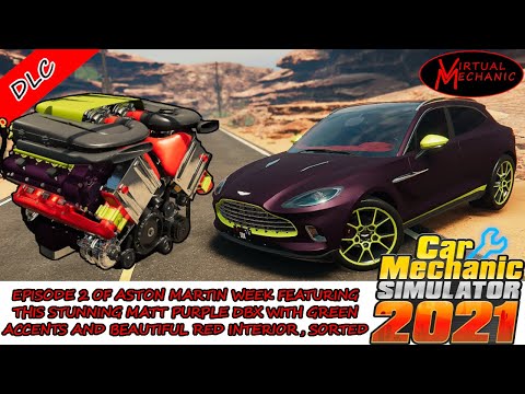 Car Mechanic Simulator 2021 - Aston Martin new DLC, car 2 out of 4 the DBX restored and tuned (DLC)
