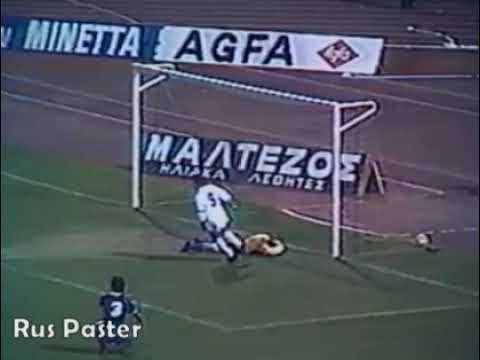 EURO-1988. Qualifiers. Group 5. Greece - Cyprus. Highlights.