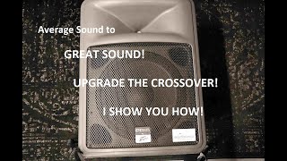 Video thumbnail for Peavey PR15 Speaker UPGRADE sound from Average to GREAT! by Ed Whitney