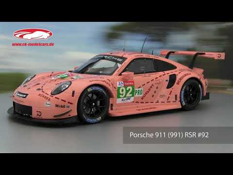 Ixo 1:18 Porsche 911 (991) RSR #92 Class Winner LMGTE 24h Ixo 1:18 Porsche 911 (991) RSR #92 Class Winner LMGTE 24h