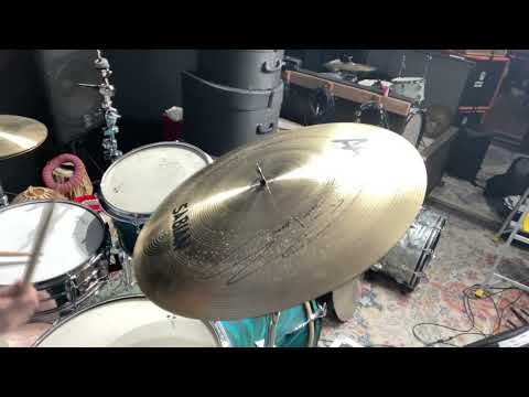 Frankie Banali's Sabian - 22" AA Flat Bell Ride Cymbal (#19) Autographed!! image 10