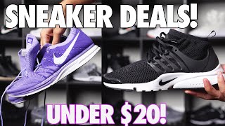 5 Sneaker Deal Pick Ups - All for Under $20!