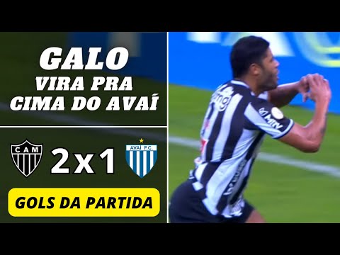 Atlético-MG 2 x 1 Avaí | Gols da Partida | Brasileirão Série A