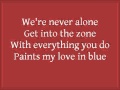Danny Saucedo - Blue Lyrics Video 