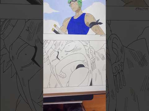 Day 176 Episode 176 inked! #onepiece #animeart #anime #art #inked #drawing #criscreates #draw