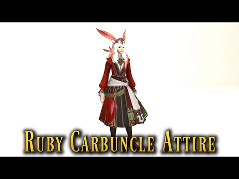 FFXIV: Ruby Carbuncle Attire - Mogstation