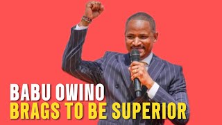 Download lagu Babu Owino Brags Superiority in Politics as He Boldly Tears Into Ruto and ODM Leaders mp3