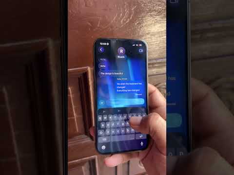 iOS 26 iMessage app background themes. | #ios26 #iphone #ios18 #apple #iphone13pro #homescreen