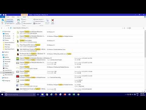 YouTube video about How to use search in File Explorer