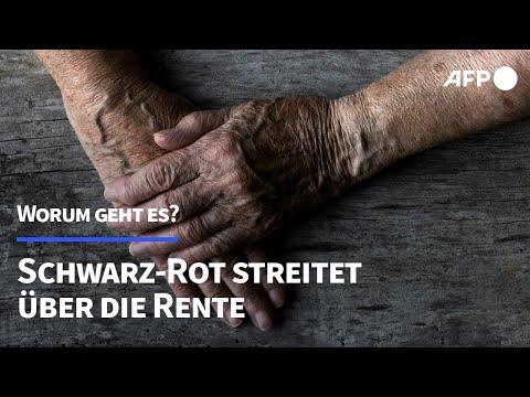 Streit um die Rente - darum geht es | AFP