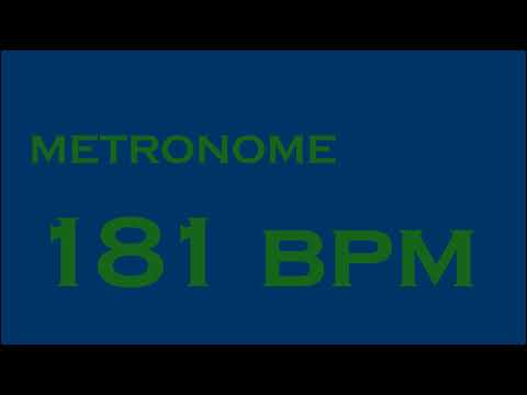 METRONOME 181 BPM