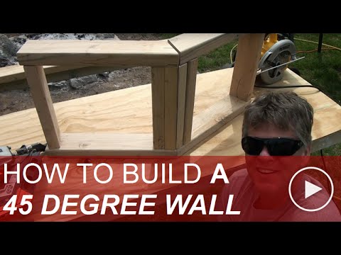 How to Frame a 45 Degree Angle Wall