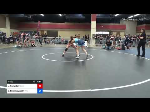 65 Kg Round Of 16 - Leyna Rumpler, Team Pennsylvania Vs Cloe Charlesworth, Wyoming Seminary Wrestl